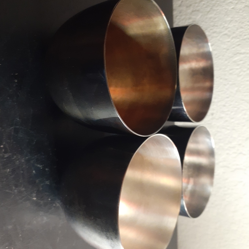 GORGEOUS VTG Reed & Barton 4" Silverplated Cups Set of 4.